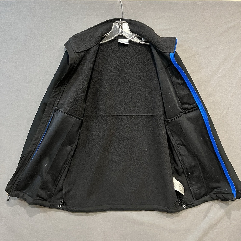 Columbia Ascender Softshell Jacket Men's S Black Zip Up Mock Neck Fleece Lined - Picture 5 of 9